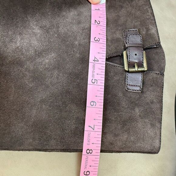 Ralph Lauren McLeod Brown Leather Suede Riding Style Boot With Bridle Size 10B - Picture 9 of 9